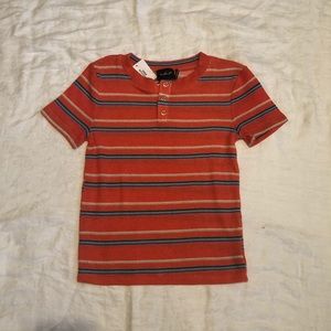 Orange & Blue Striped Urban Outfitters Shirt